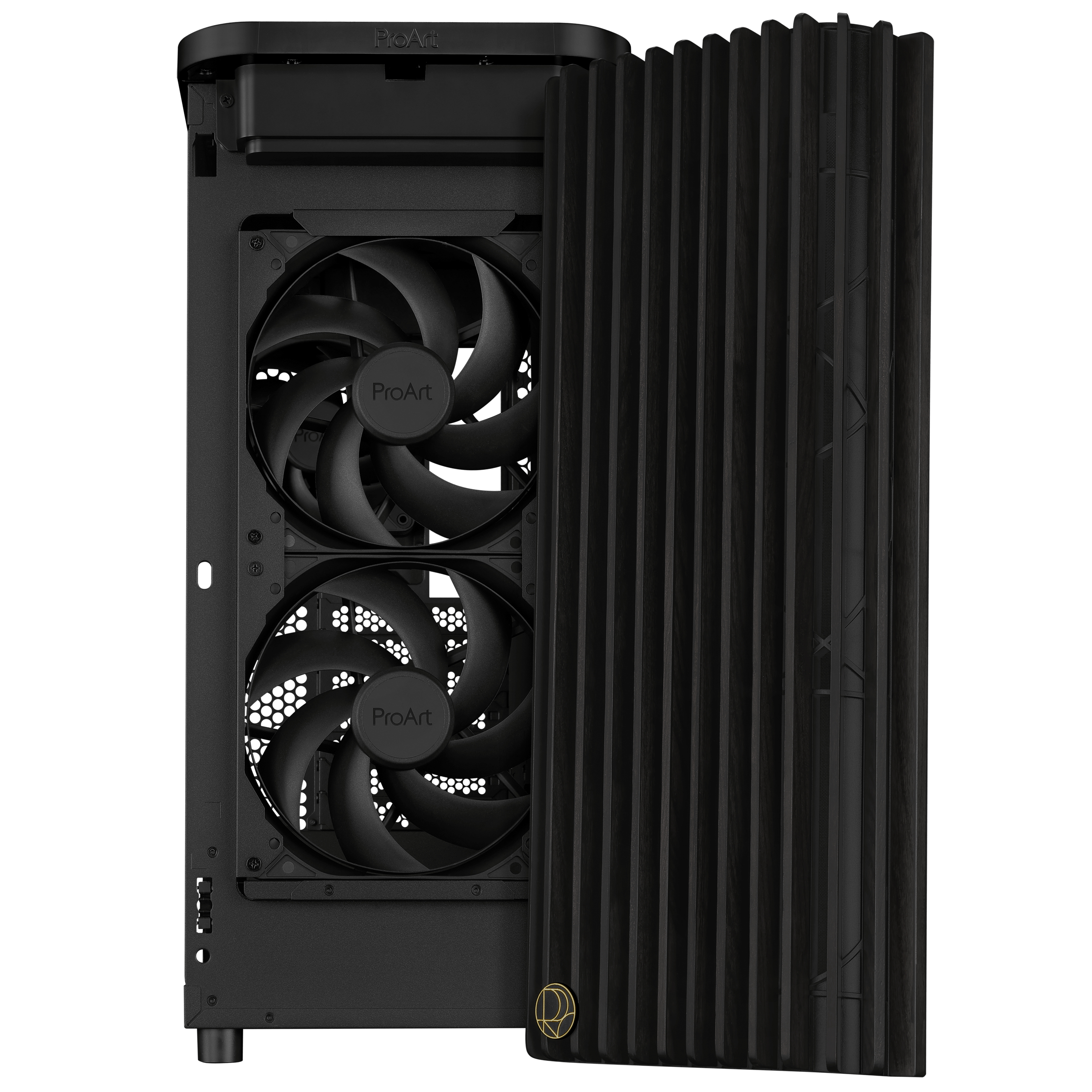 ASUS ProArt PA401 Wood TG PWM (Black) Tower Zwart - Afbeelding 12