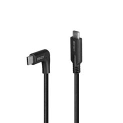 Lindy 32019 USB-kabel USB 3.2 Gen 2 (3.1 Gen 2) 1,5 m USB C 10 Gbit/s 60 W Zwart - Afbeelding 2