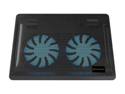 Conceptronic CNBCOOLPAD2F laptop cooling pad 39,6 cm (15.6") 1000 RPM Zwart