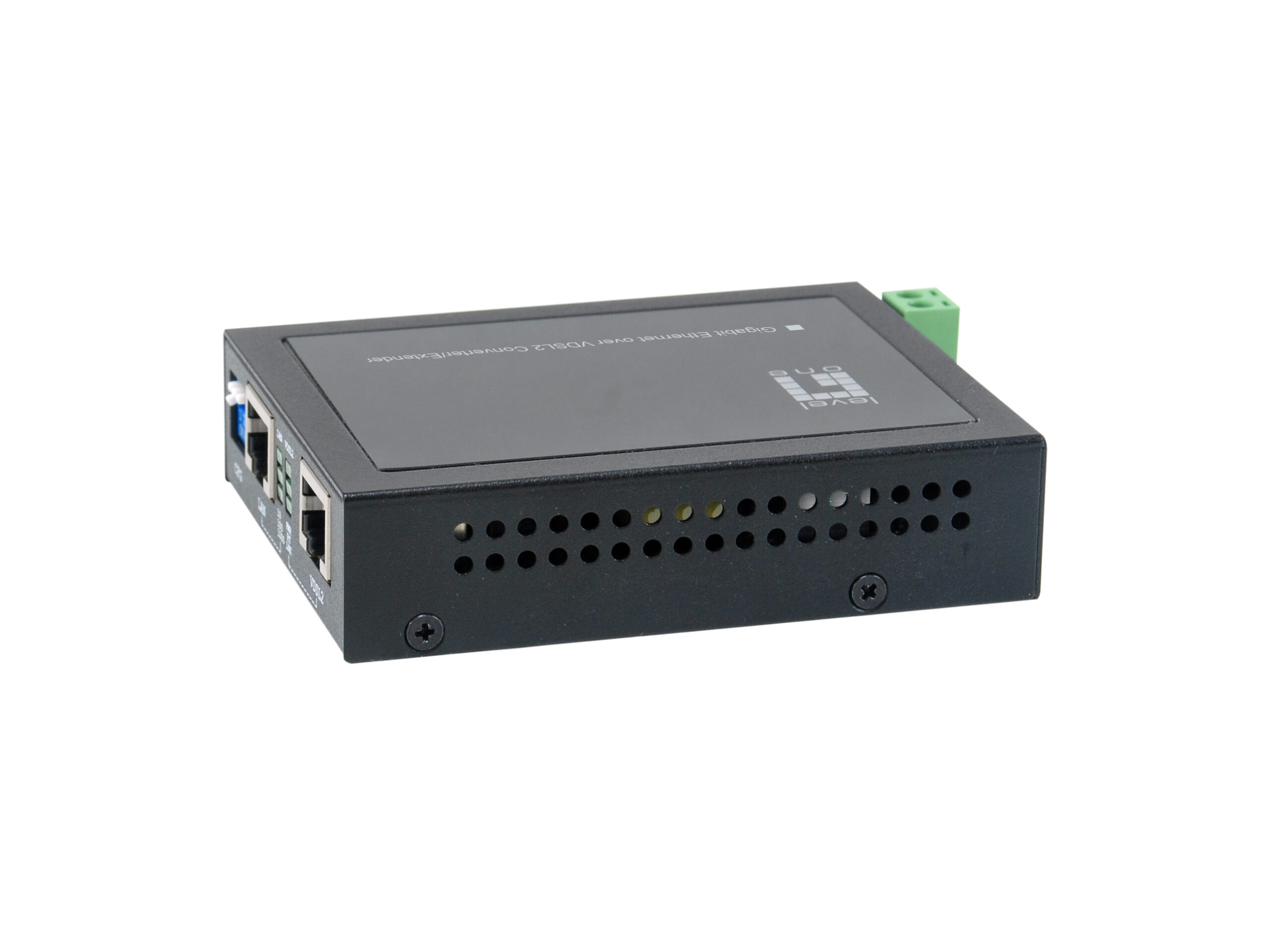 LevelOne VDS-2201 netwerk media converter 1000 Mbit/s Zwart - Afbeelding 3