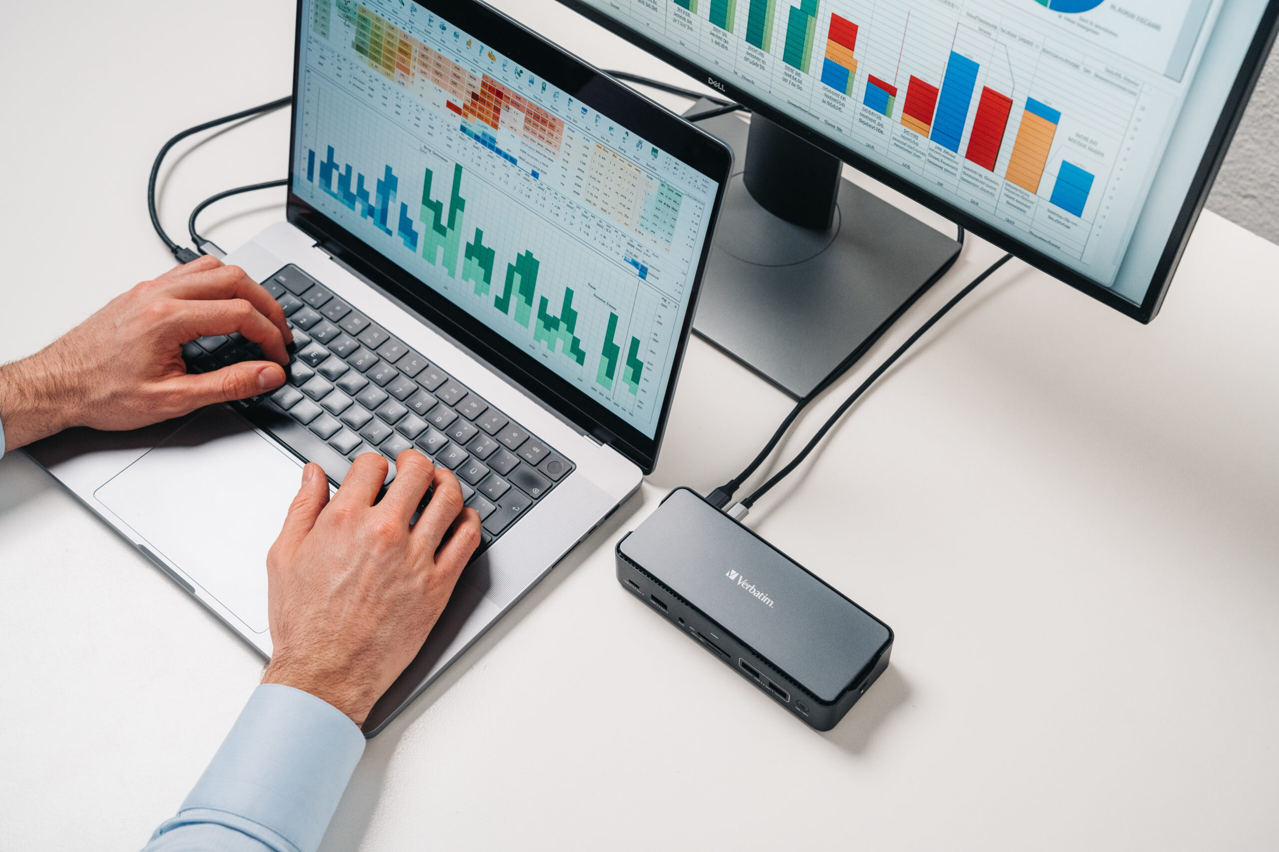 Verbatim USB-C Pro docking station CDS-15S: 15 poorten met SSD-sleuf - Afbeelding 12