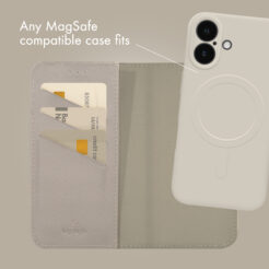 My Style Universal MagSafe Compatible Wallet - Warm Grey 6.7" (Without Case) - Afbeelding 3