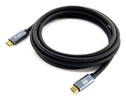 Equip 128359 USB 3.2 Gen 2 C naar C-kabel, M/M, 3,0 m, PD100W , 4K/60Hz, 10Gbps, Zwart - Afbeelding 3