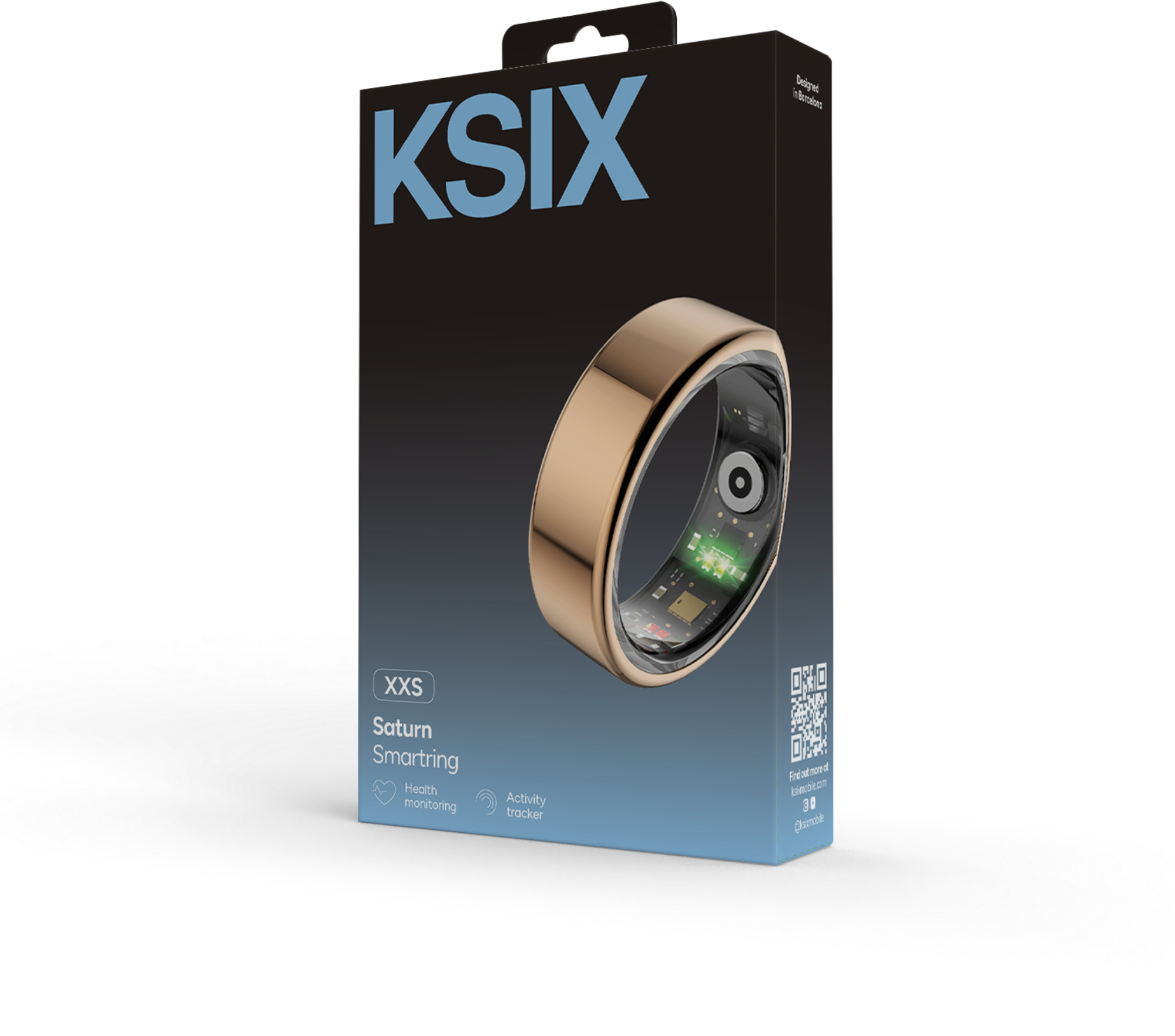 KSIX Smart Ring Gold XXS - Afbeelding 6