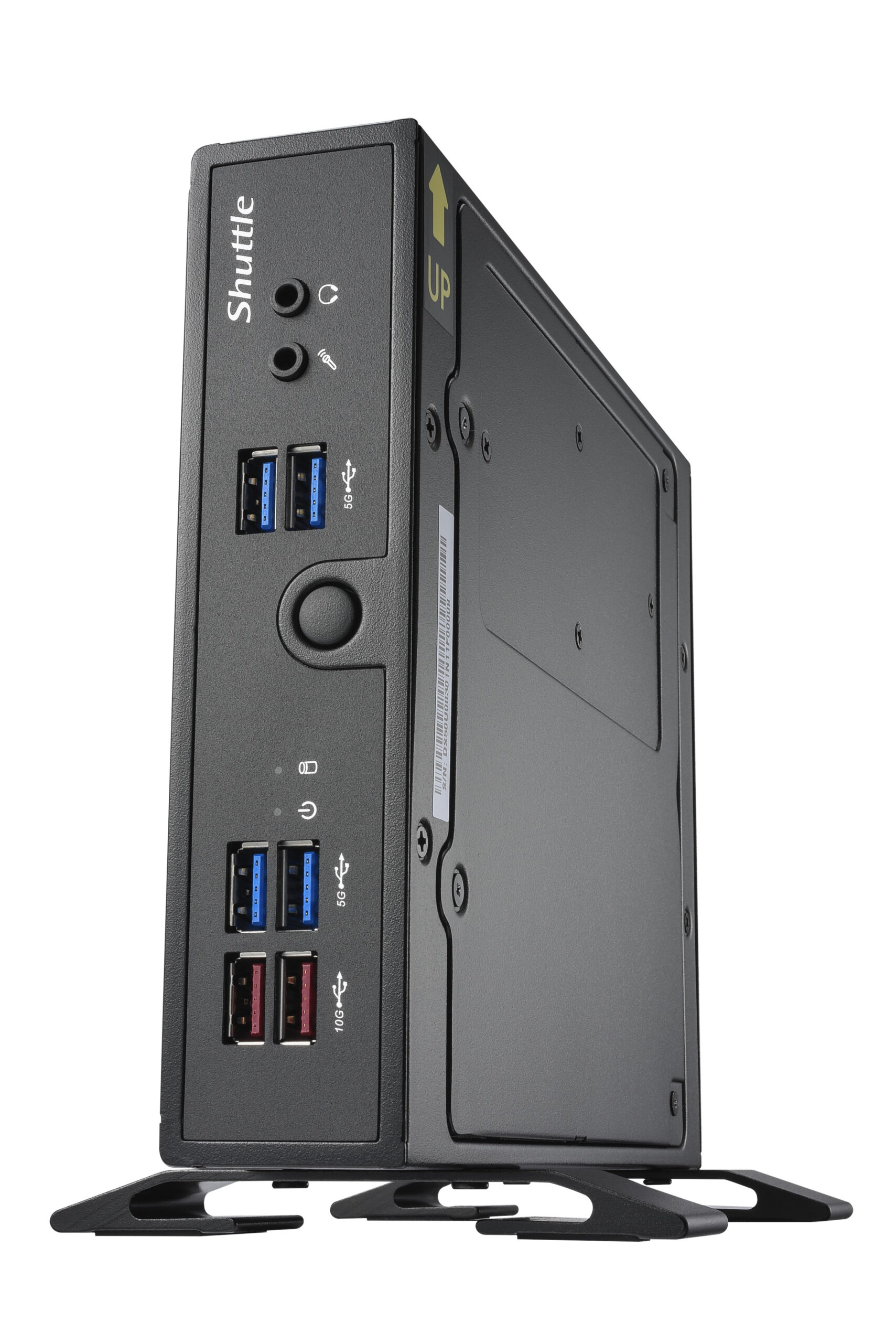 Shuttle XPC slim Barebone DS50U5, i5-1335U, 2x LAN (1x 2.5Gbit ,1x 1Gbit), 1xCOM,1xHDMI,1xDP, 1x VGA, ventilatorloos , 24/7 permanent gebruik - Afbeelding 3