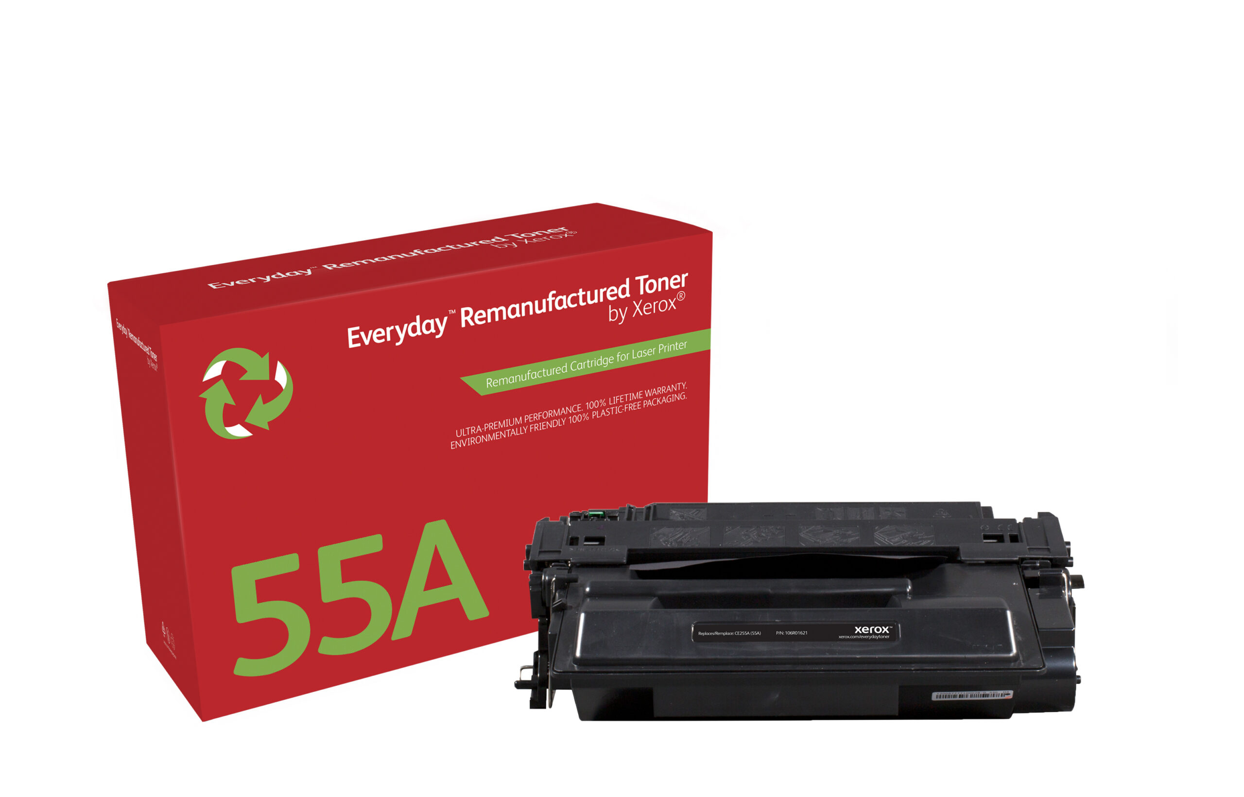Everyday™ Mono Remanufactured Toner van Xerox compatible met HP 55A (CE255A), Standaard capaciteit - Afbeelding 2