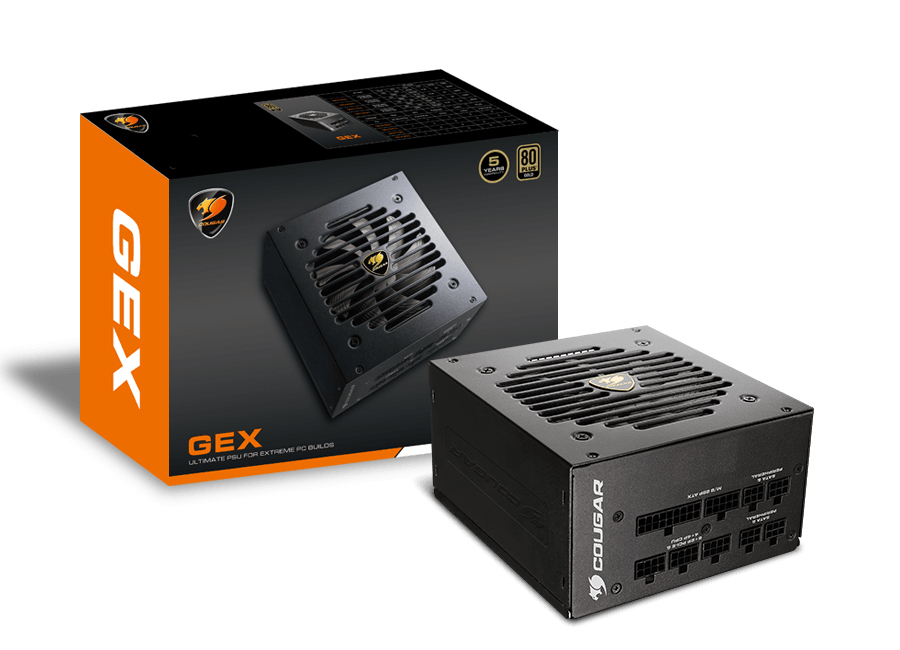 COUGAR Gaming GEX850 power supply unit 850 W 20+4 pin ATX ATX Zwart - Afbeelding 10