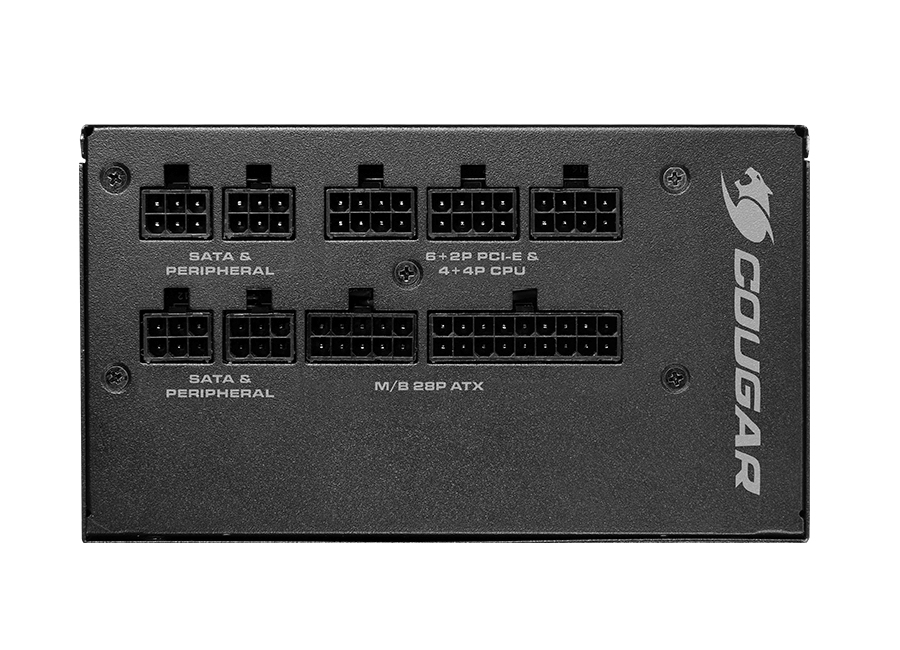 COUGAR Gaming GEX850 power supply unit 850 W 20+4 pin ATX ATX Zwart - Afbeelding 4