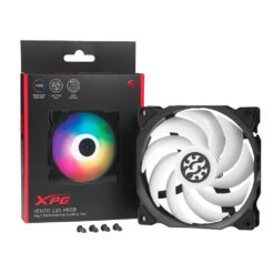 XPG VENTO 120 ARGB Computer behuizing Ventilator 12 cm Zwart 1 stuk(s)
