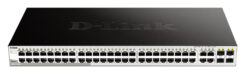 D-Link DGS-1210-48 Managed L2 Gigabit Ethernet (10/100/1000) 1U Zwart