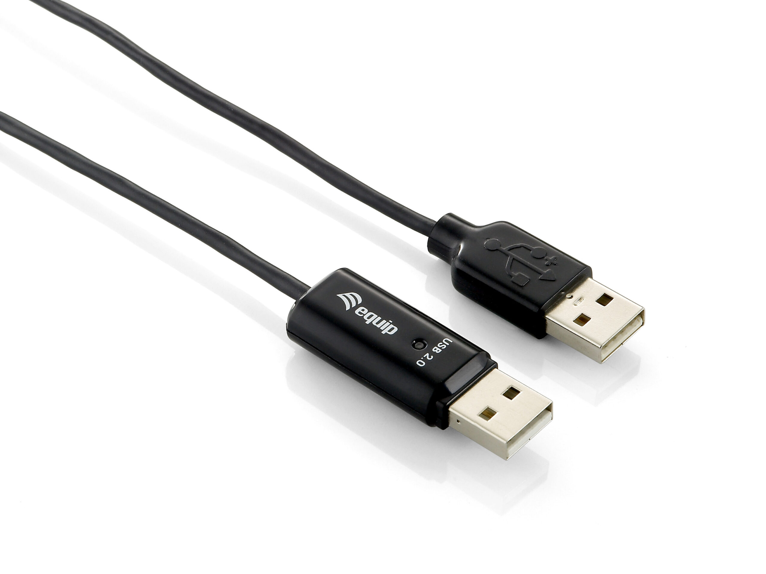 Equip 133339 USB-kabel USB 2.0 1,8 m USB A Zwart - Afbeelding 2
