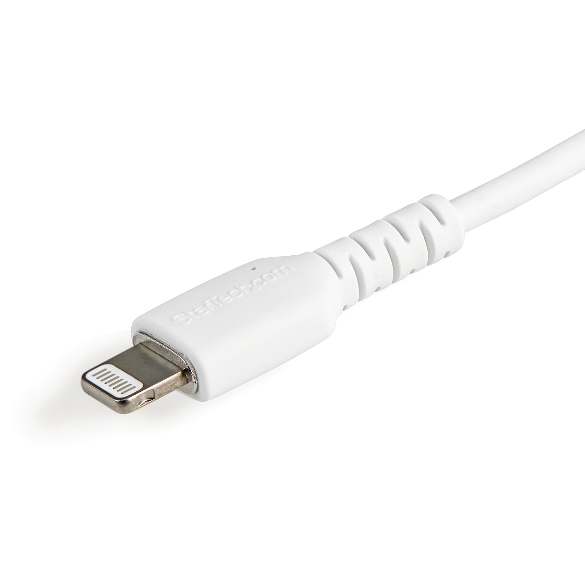 StarTech.com Premium USB-A naar Lightning Kabel 30cm Wit - USB Type A naar Lightning Charge & Sync Oplaadkabel - Verstevigd met Aramide Vezels - Apple MFi Gecertificeerd - iPad Air iPhone 12 - Afbeelding 5