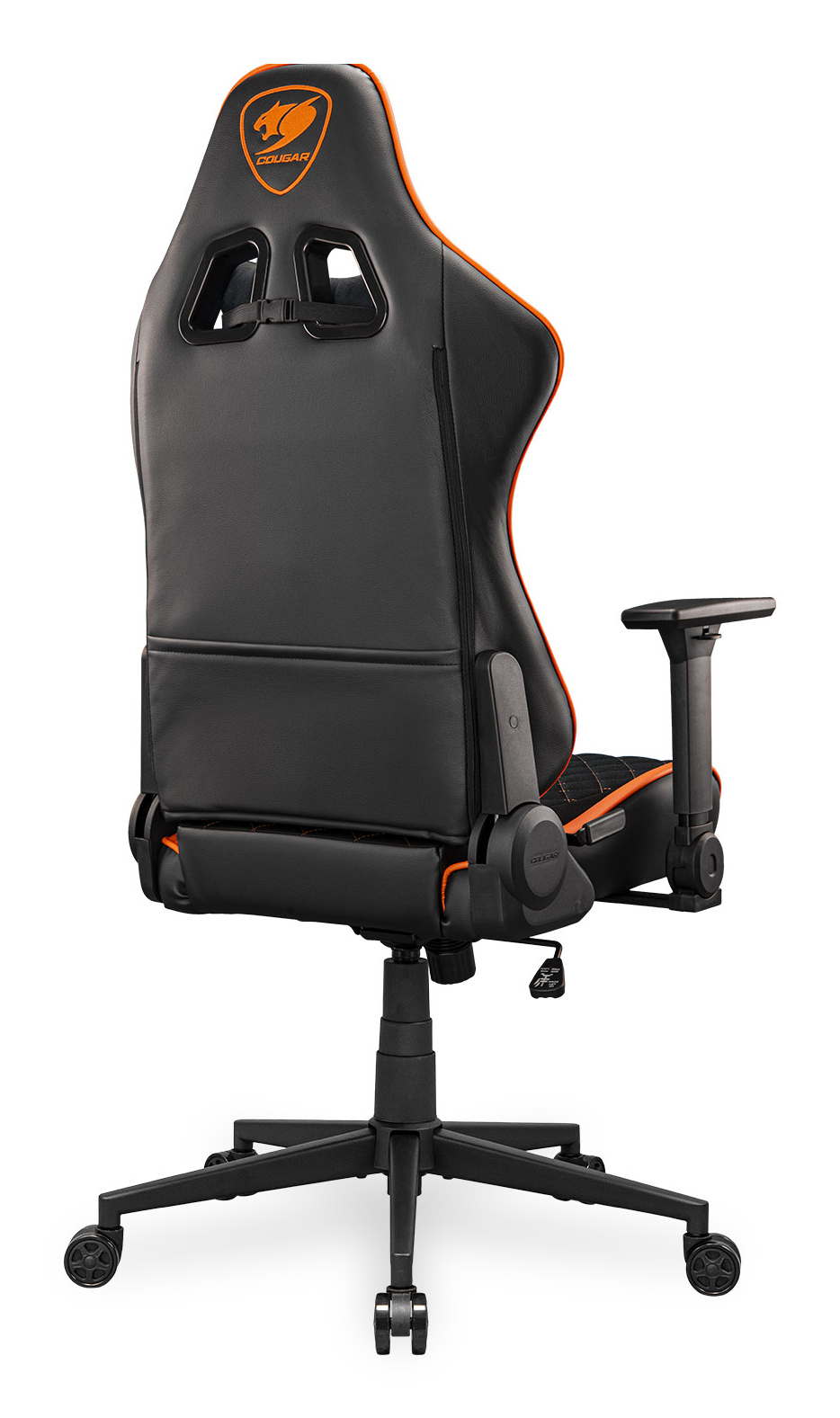 COUGAR CGR-A2F Universele gamestoel Gestoffeerde gevoerde zitting Zwart, Oranje - Afbeelding 6