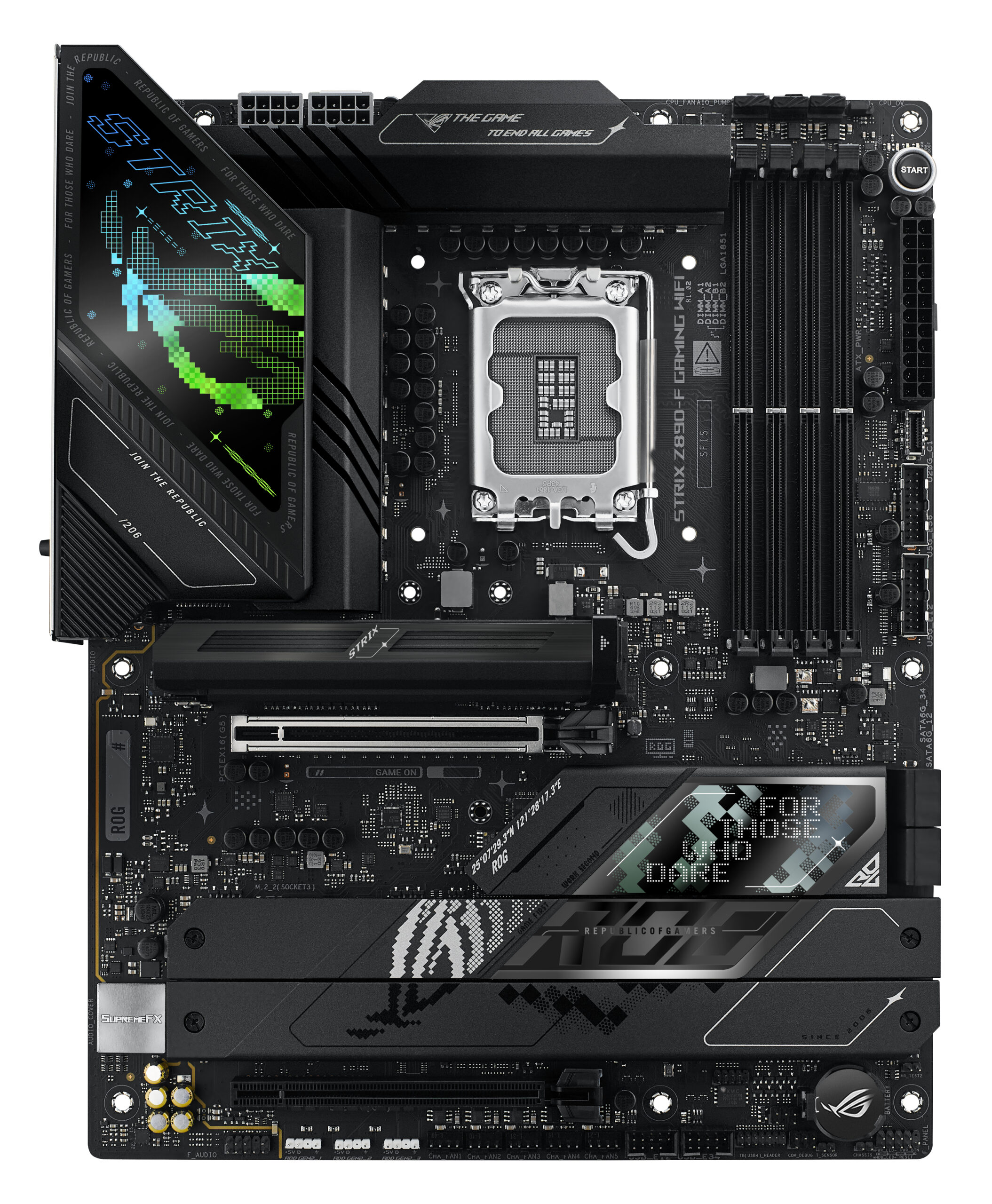 ASUS ROG STRIX Z890-F GAMING WIFI Intel Z890 LGA 1851 (Socket V1) ATX - Afbeelding 2