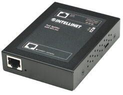 Intellinet 560443 network splitter Power over Ethernet (PoE) Zwart