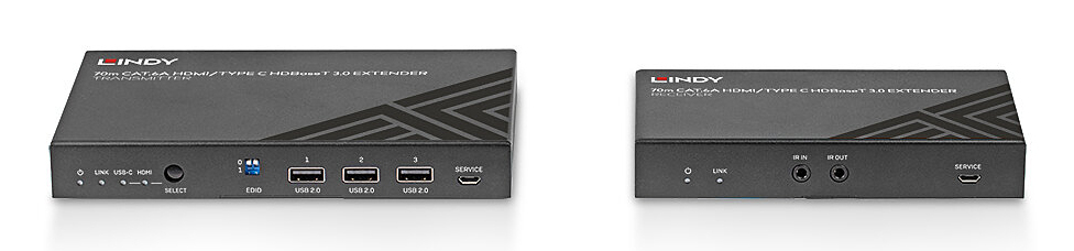 Lindy 38346 audio/video extender AV-zender & ontvanger Zwart - Afbeelding 4