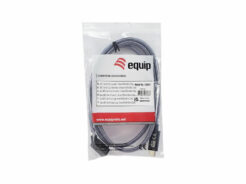 Equip 128421 USB 3.2 Gen 2x2 C naar C U-plug kabel, 1,0 m, zwart, M/M, PD240W, 4K/60Hz, 20Gbps - Afbeelding 9