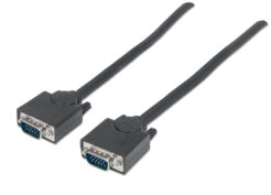 Manhattan 311731 VGA kabel 1,8 m VGA (D-Sub) Zwart