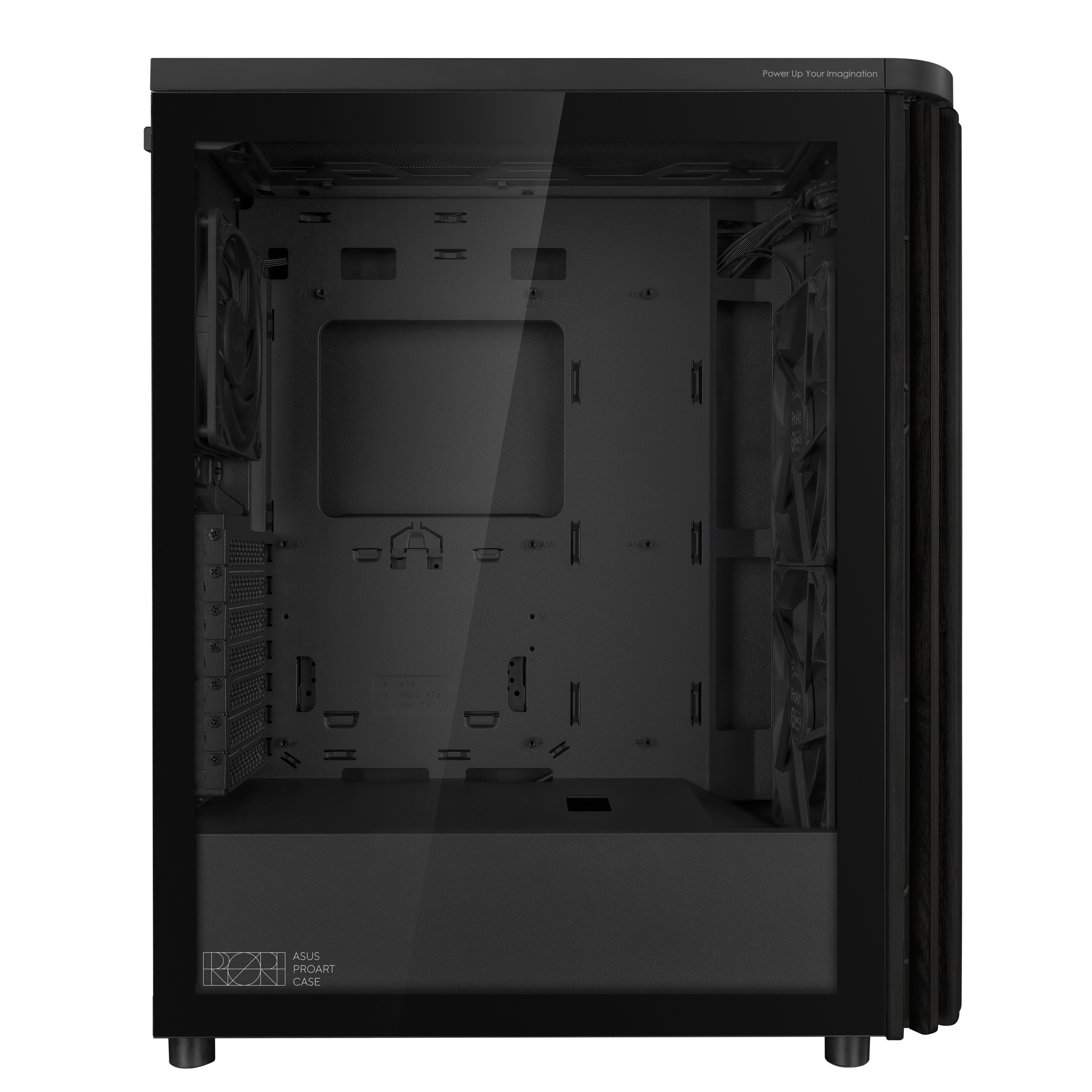 ASUS ProArt PA401 Wood TG PWM (Black) Tower Zwart - Afbeelding 10