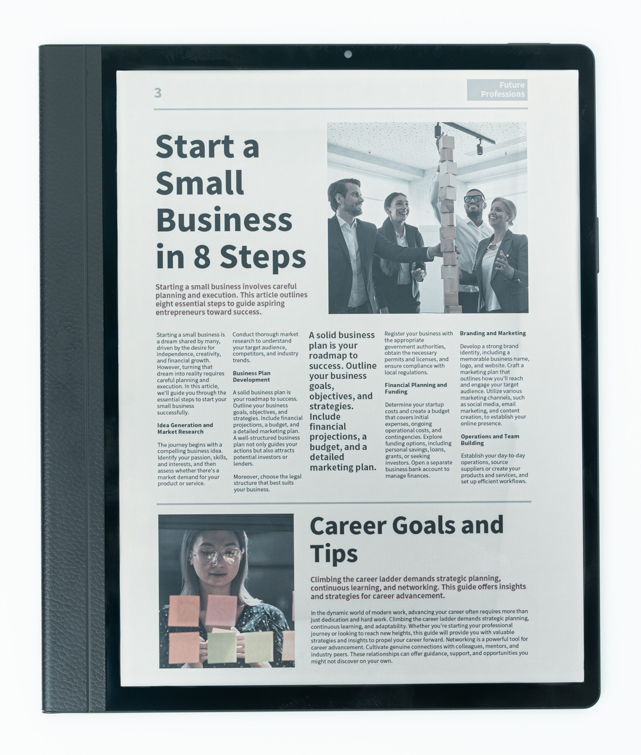 Hannspree HannsNote2 e-book reader Touchscreen 64 GB Wifi Zwart - Afbeelding 4