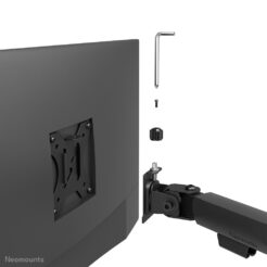 Neomounts DS60-600BL2 Monitorarm 10-32" - Quick-fix - 180°-stop - Afbeelding 12