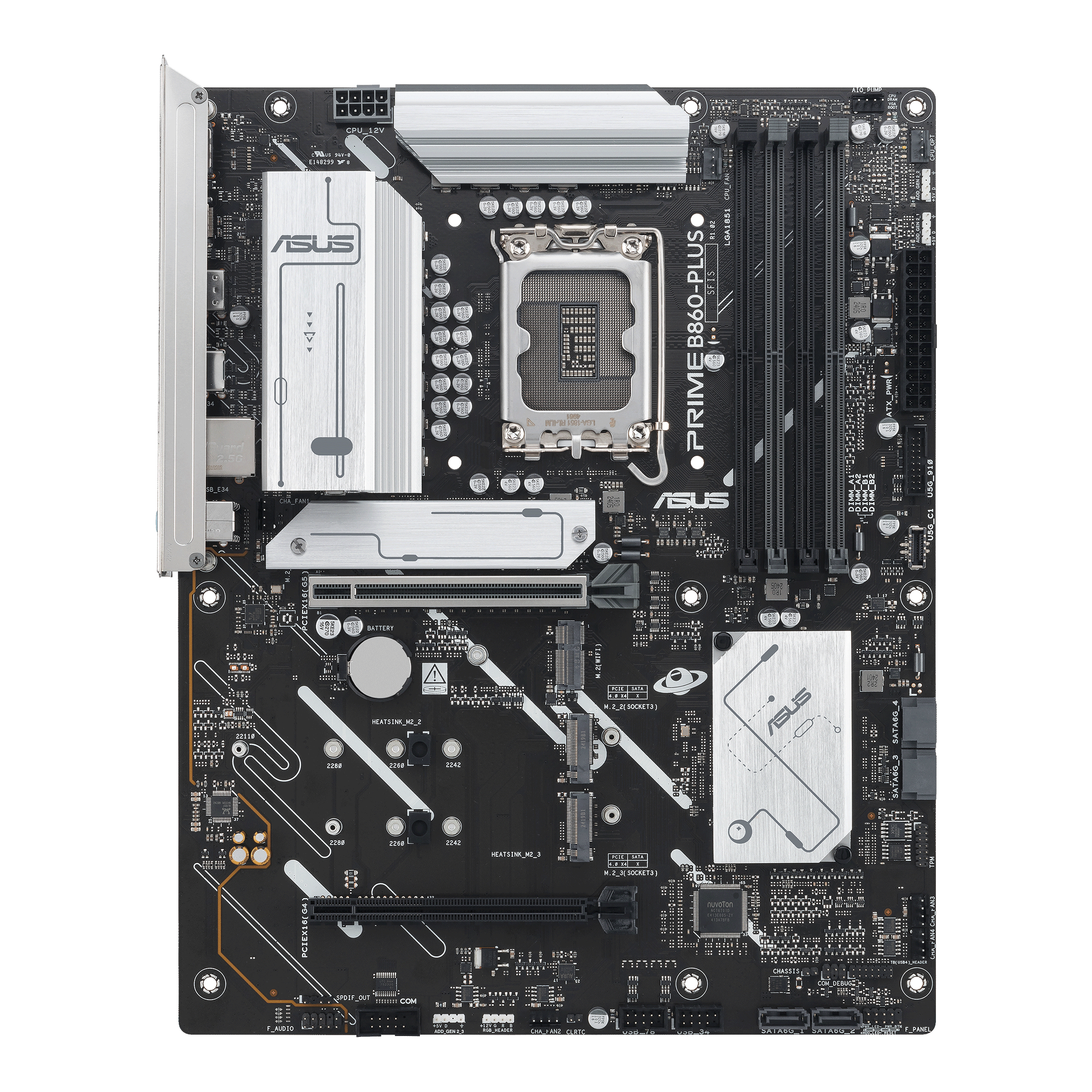 ASUS PRIME B860-PLUS-CSM Intel B860 LGA 1851 (Socket V1) ATX - Afbeelding 2