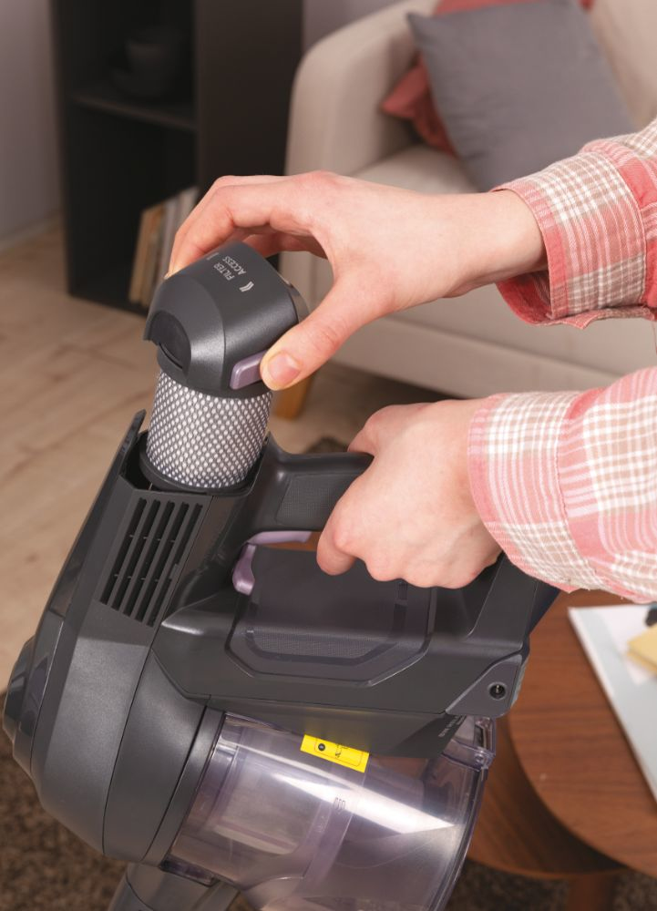 Hoover HF1 HF103X 011 Steelstofzuiger Batterij/Accu Droog Zakloos 0,9 l 170 W Titanium - Afbeelding 30