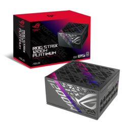 ASUS ROG -STRIX-1200P-GAMING power supply unit 1200 W 20+4 pin ATX ATX Zwart - Afbeelding 16