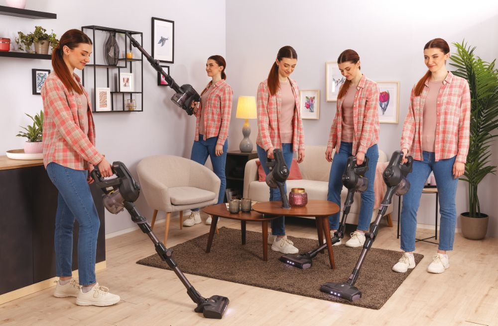 Hoover HF1 HF103X 011 Steelstofzuiger Batterij/Accu Droog Zakloos 0,9 l 170 W Titanium - Afbeelding 17