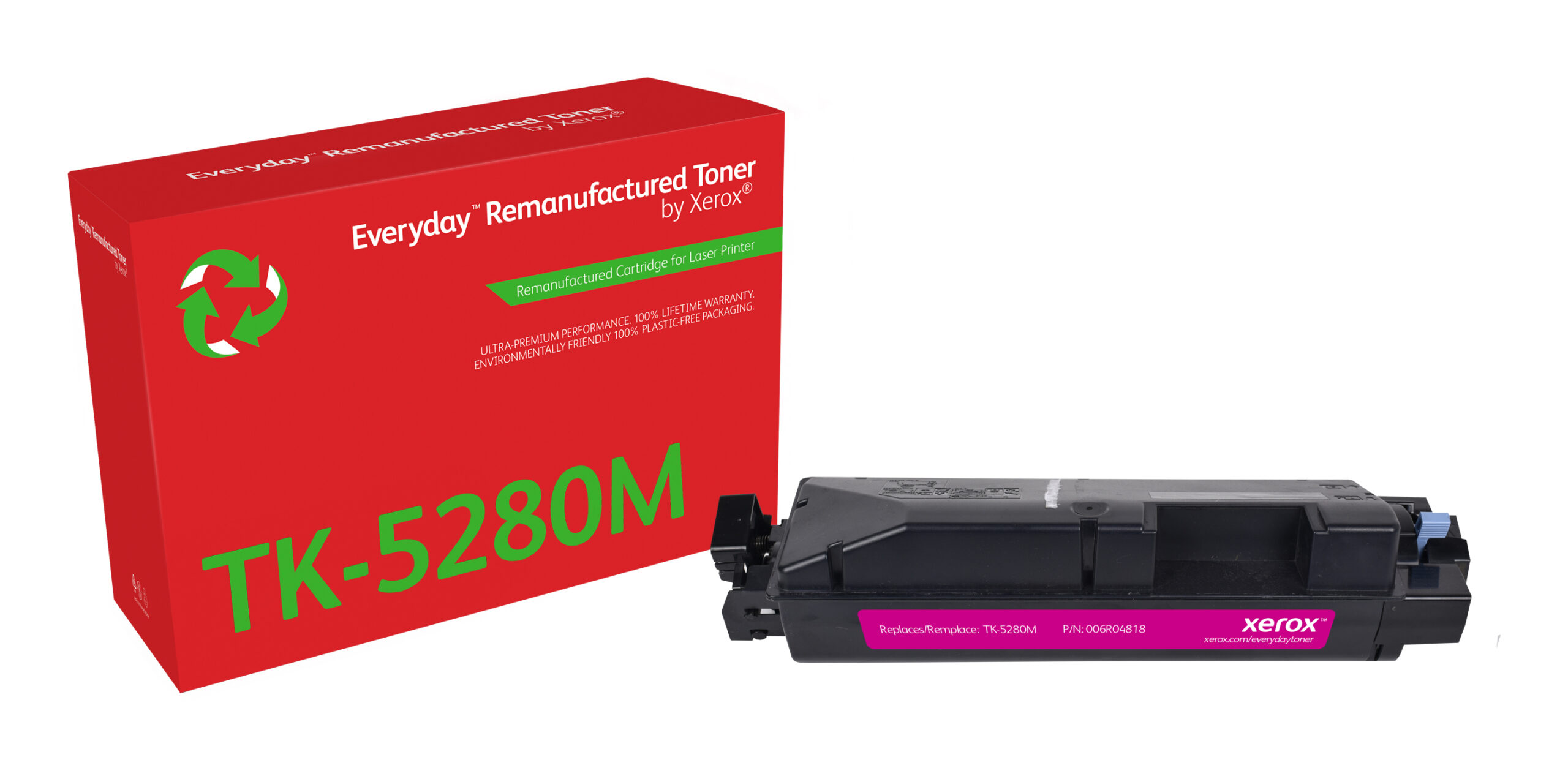 Everyday™ Magenta Remanufactured Toner van Xerox compatible met Kyocera (TK-5280M), Standaard capaciteit