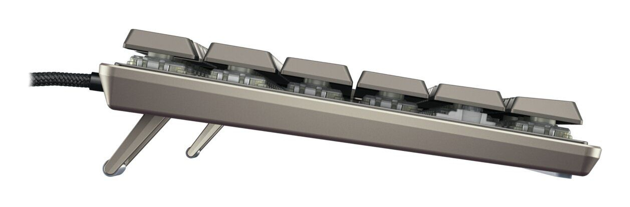 CHERRY KC 500 MX LP toetsenbord Thuis/Werk USB QWERTZ Duits Grijs - Afbeelding 4