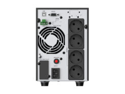 Conceptronic ZEUS52ES2K UPS Dubbele conversie (online) 2 kVA 1800 W 4 AC-uitgang(en) - Afbeelding 4