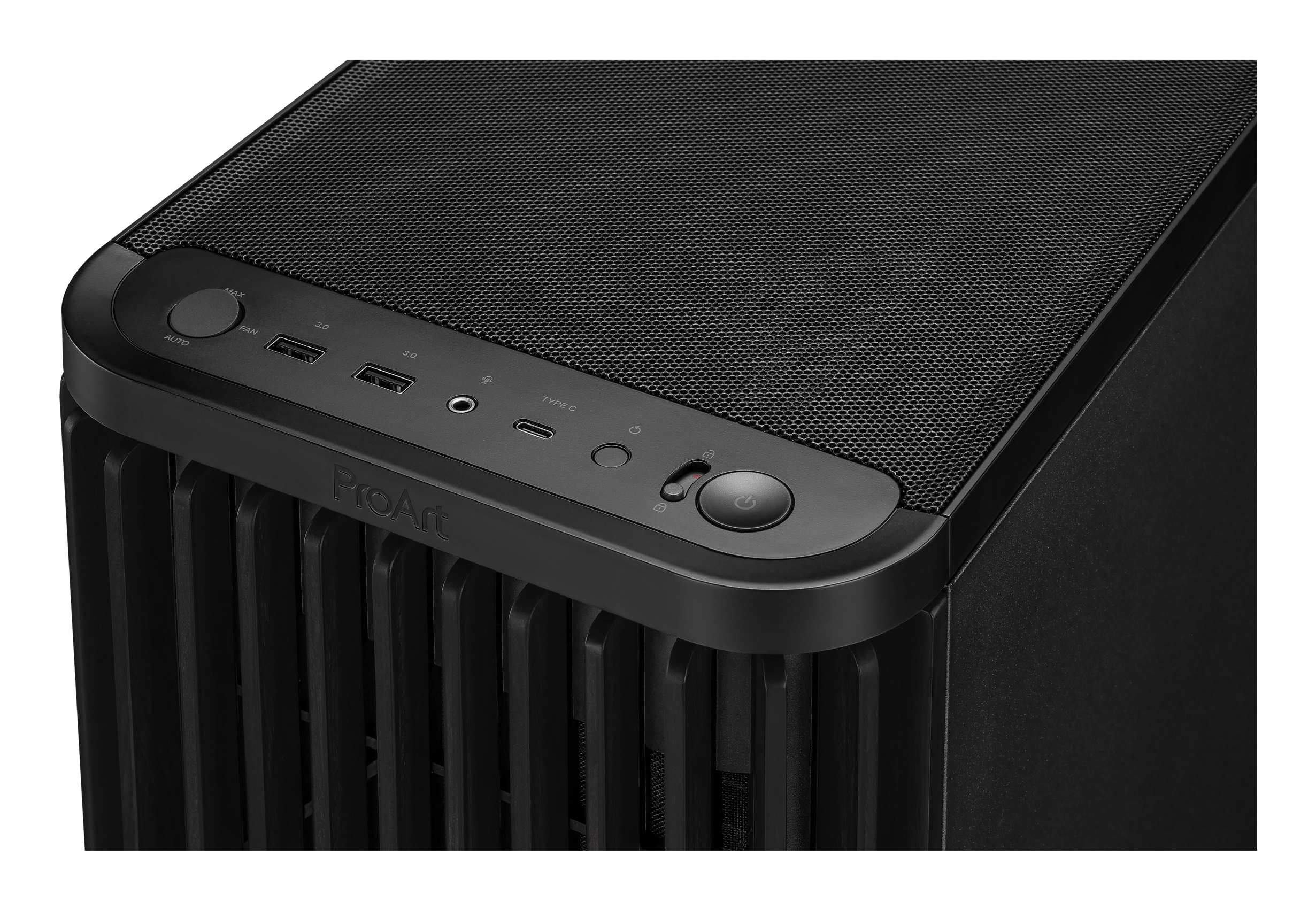 ASUS ProArt PA401 Wood TG PWM (Black) Tower Zwart - Afbeelding 8