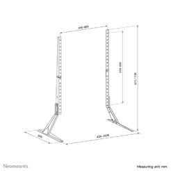 Neomounts DS45-430BL19 TV standaard 23-75" - Afbeelding 17
