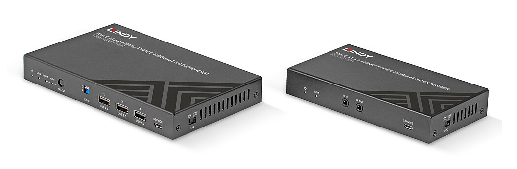 Lindy 38346 audio/video extender AV-zender & ontvanger Zwart - Afbeelding 3