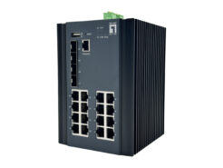 LevelOne IGU-2071 netwerk-switch Managed L2+ Gigabit Ethernet (10/100/1000) Zwart