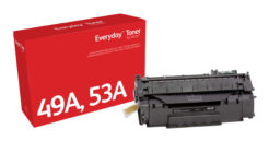 Everyday Zwart Toner compatibel met HP 49A 53A (Q5949A/ Q7553A), Standaard capaciteit