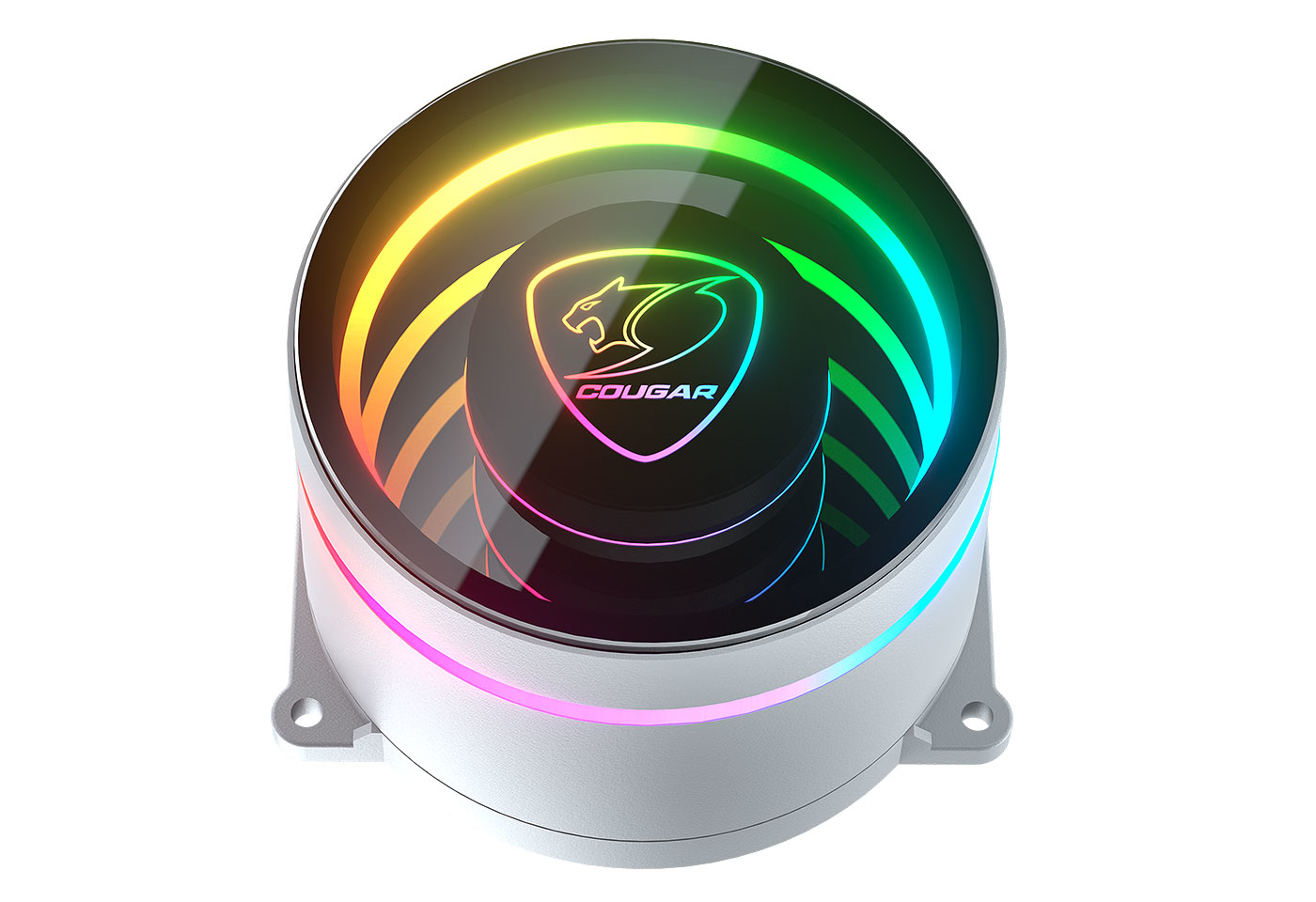 COUGAR Gaming CGR-PSDELRGB-W-360 Processor Alles-in-één vloeistofkoeler 12 cm Wit - Afbeelding 4