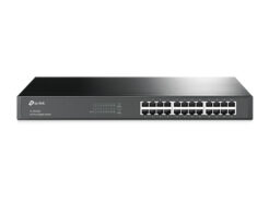 TP-Link TL-SG1024 Unmanaged Gigabit Ethernet (10/100/1000) 1U Zwart