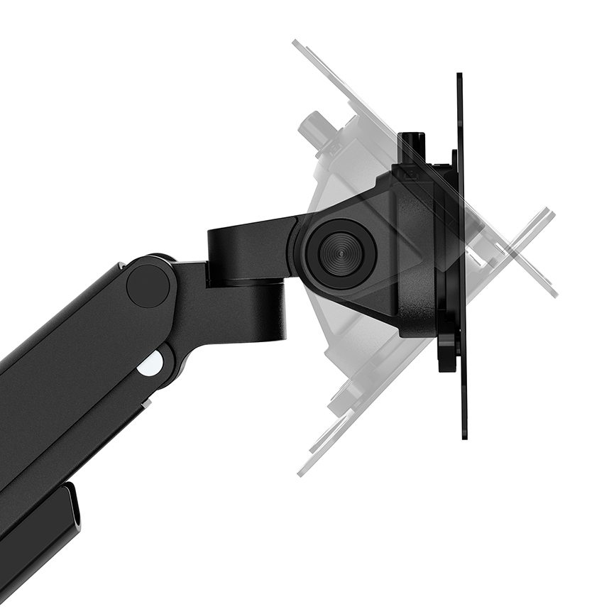 Neomounts DS70-250BL1 Monitorarm 17-35" - gasveer - Topfix - 180°-stop - Afbeelding 10
