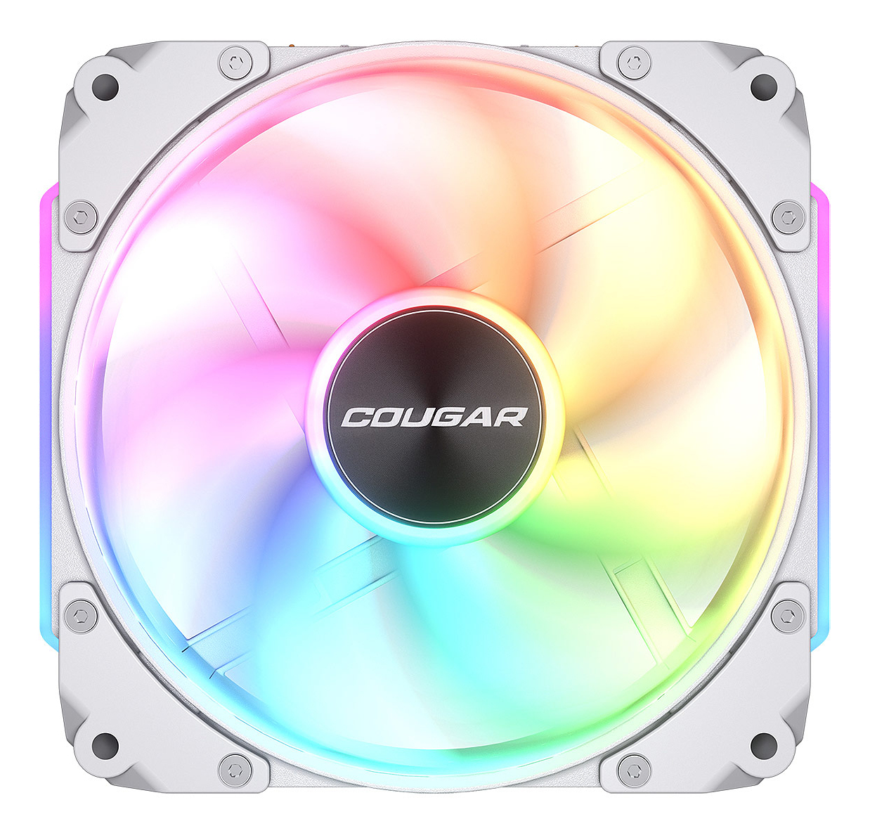 COUGAR Gaming CF-APR12HW-RGB Computer behuizing Ventilator 12 cm Wit 1 stuk(s)
