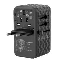 Verbatim UTA-06 100W GaN III universele reisadapter Met 2 x USB-C PD & QC 4+ & 2 x USB-A QC 3.0 poorten - Afbeelding 15
