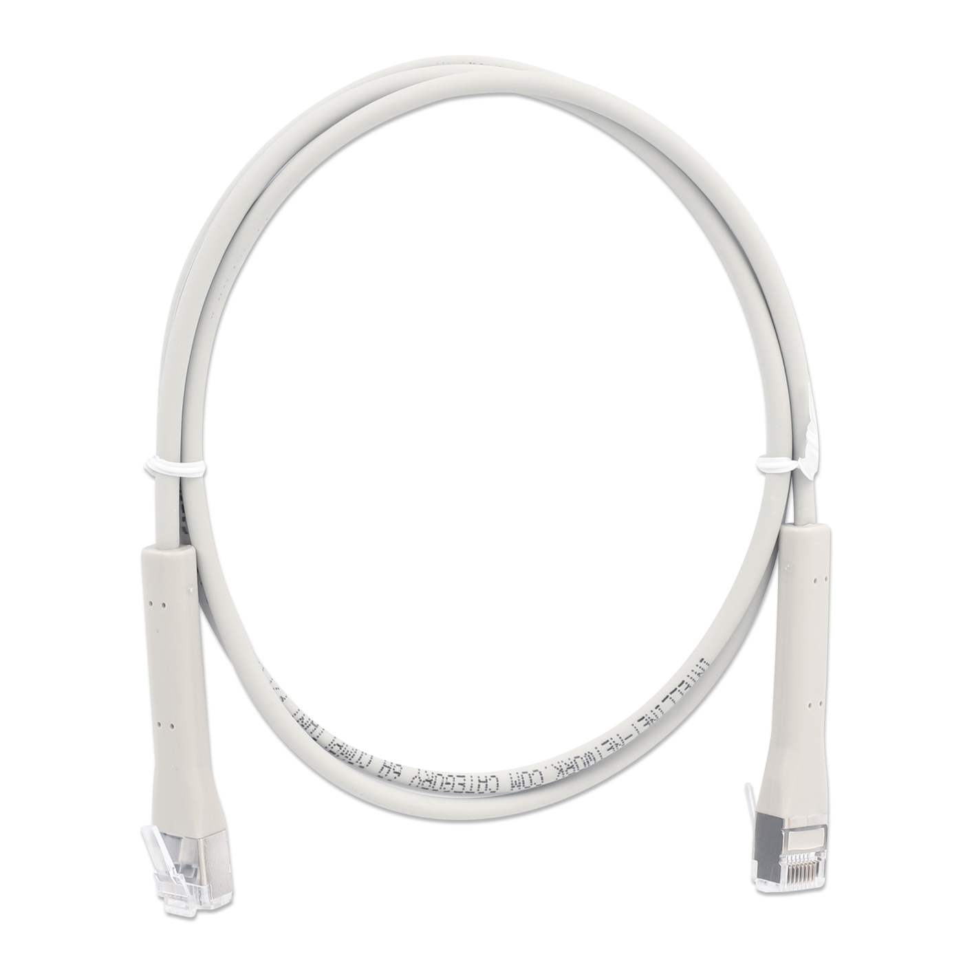 Intellinet 745123 netwerkkabel Grijs 0,5 m Cat6a F/FTP (FFTP) - Afbeelding 8
