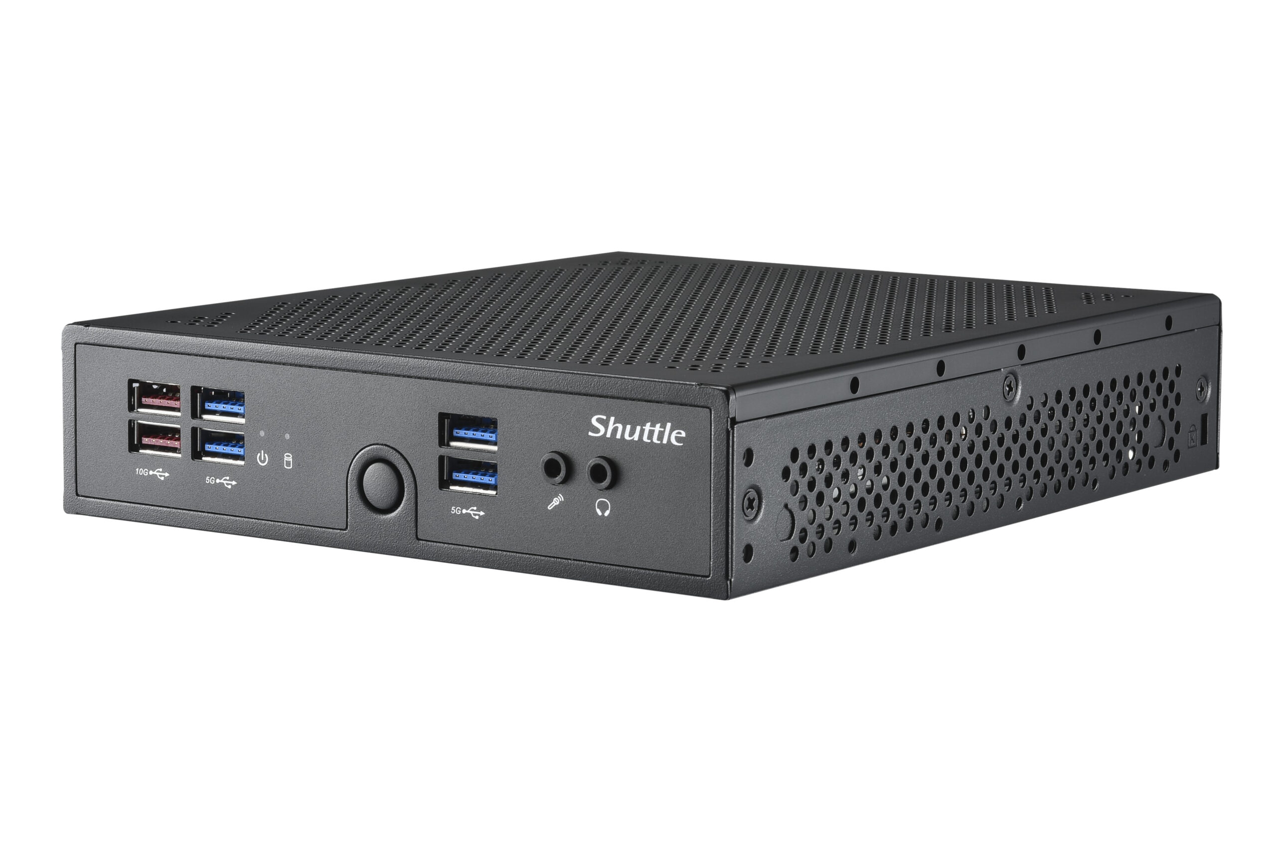 Shuttle XPC slim Barebone DS50U5, i5-1335U, 2x LAN (1x 2.5Gbit ,1x 1Gbit), 1xCOM,1xHDMI,1xDP, 1x VGA, ventilatorloos , 24/7 permanent gebruik - Afbeelding 6