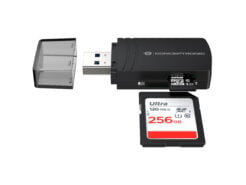 Conceptronic BIAN06B geheugenkaartlezer USB 3.2 Gen 1 (3.1 Gen 1) Type-A Zwart - Afbeelding 4