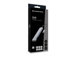 Conceptronic DONN28G Bedraad USB 3.2 Gen 1 (3.1 Gen 1) Type-C Grijs - Afbeelding 8