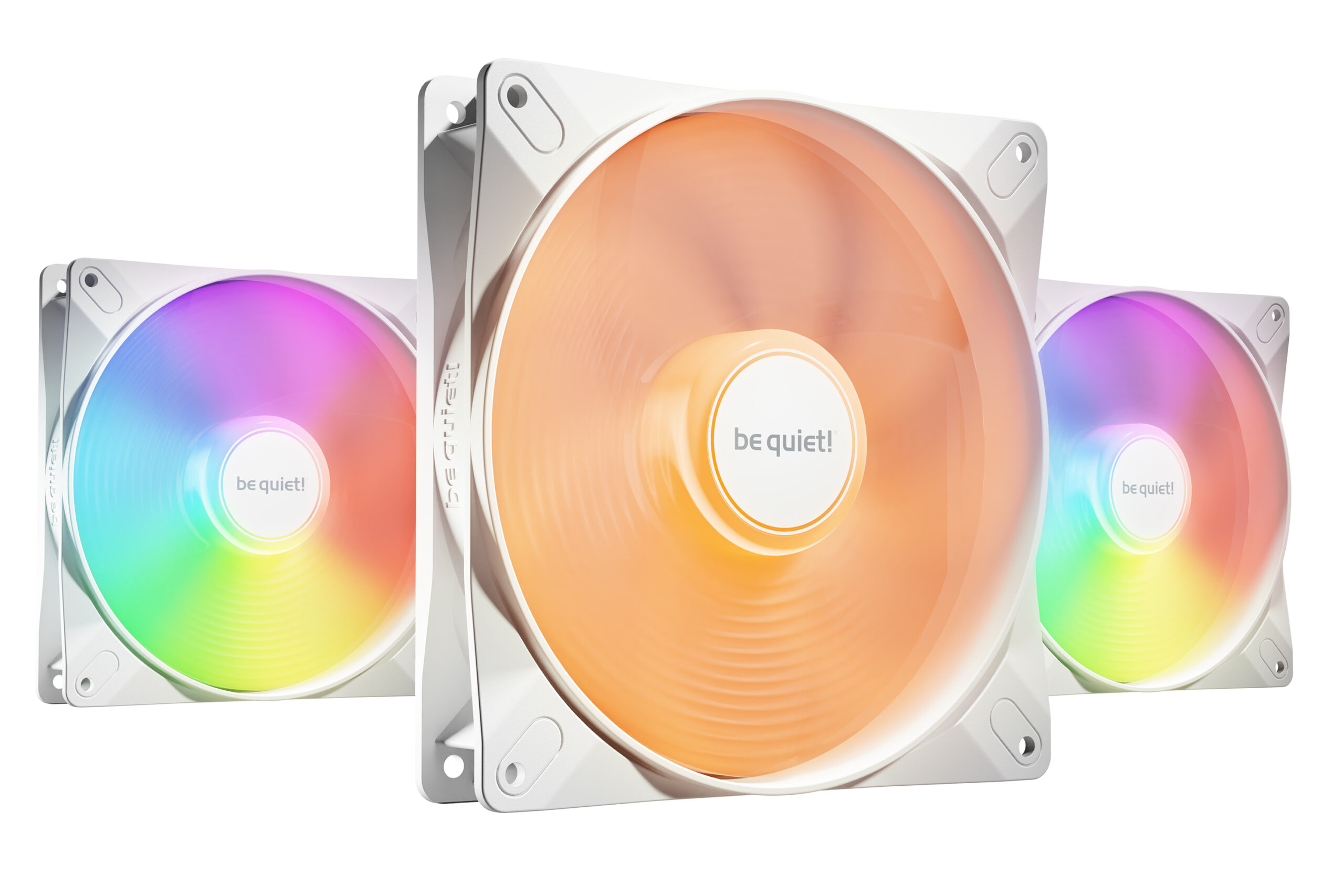 be quiet! LIGHT WINGS LX 140mm PWM High Speed 3-Pack White Computer behuizing Ventilator 14 cm Wit 3 stuk(s)