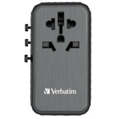 Verbatim UTA-06 100W GaN III universele reisadapter Met 2 x USB-C PD & QC 4+ & 2 x USB-A QC 3.0 poorten - Afbeelding 10
