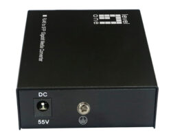LevelOne GVT-2016 netwerk media converter 1000 Mbit/s Multimode, Single-mode Zwart