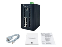 LevelOne IGU-2072 netwerk-switch Managed L2+ Gigabit Ethernet (10/100/1000) Zwart - Afbeelding 5